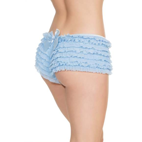 Booty Short- Coquette - 114 - Blue - Picture 2 of 5